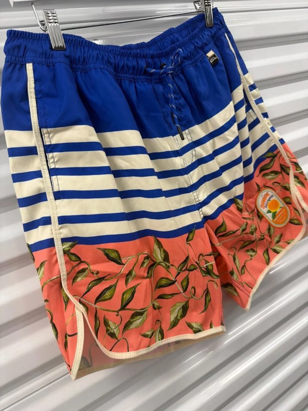 Agua Bendita Liam Seed Swim Trunks Mens Size 38